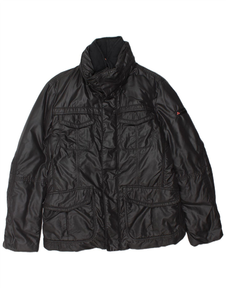 PEUTEREY Veste utilitaire à capuche IT 52 Large Noir Polyamide Homme