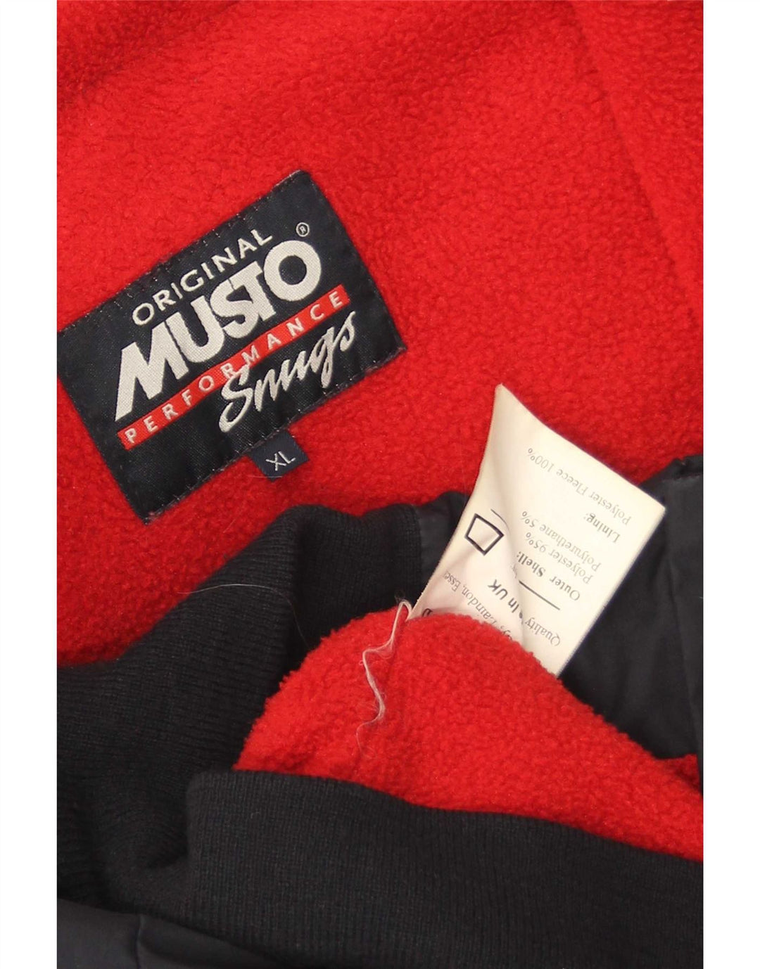 Musto Veste Bomber Homme UK 42 XL Bleu Marine Polyester