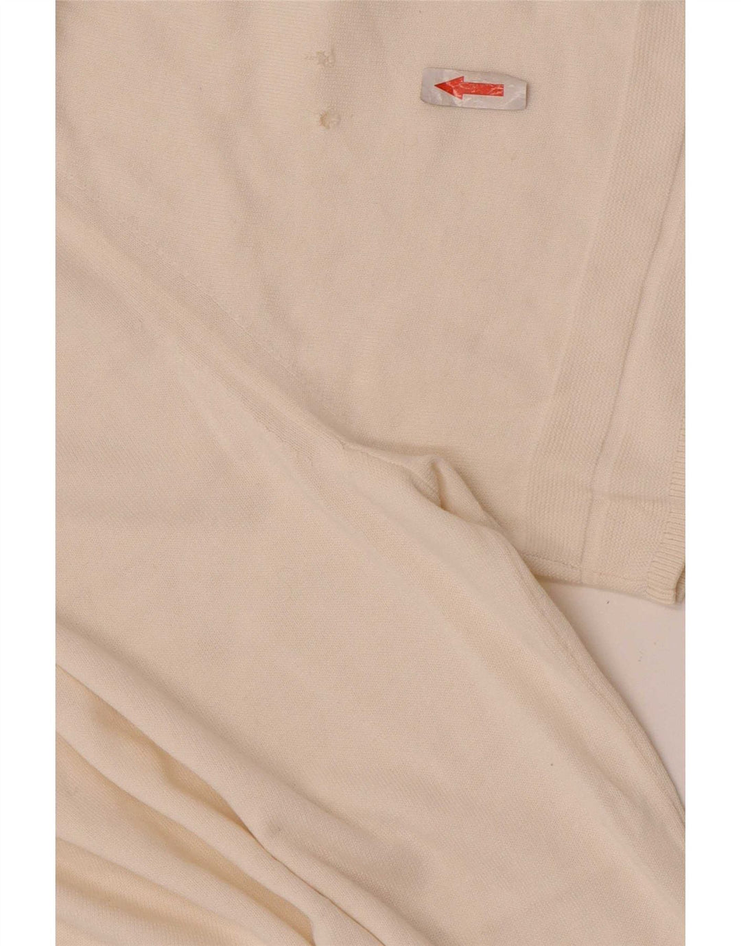 Cos T-shirt régulier pour femme UK 44 en coton blanc moyen