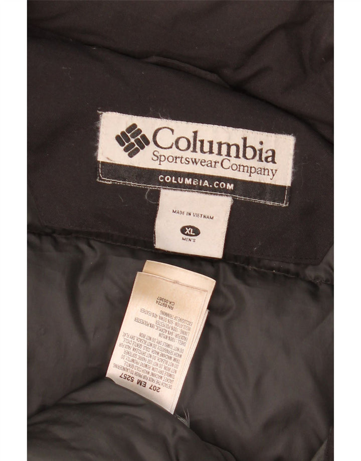 Columbia Veste matelassée homme UK 42 XL Nylon noir