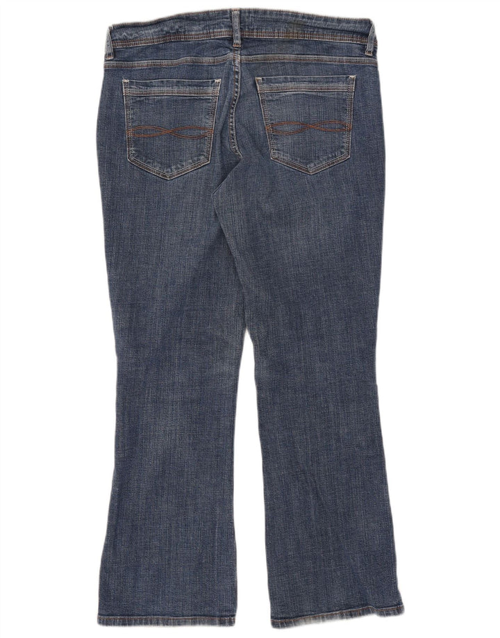 Lee Jeans Bootcut Riders pour femme US 12 Large W33 L27 Bleu Coton