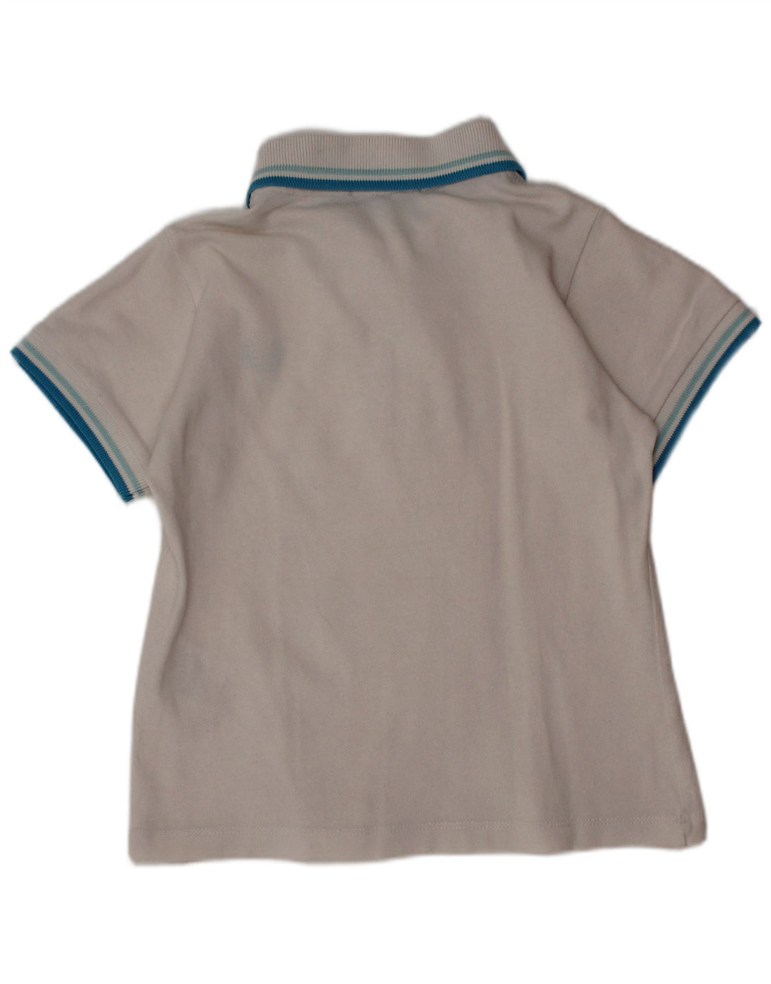 Fred Perry Polo Garçon 3-4 ans Coton Blanc Cassé