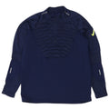 Nike Haut de survêtement à col zippé pour homme Bleu marine moyen Polyester