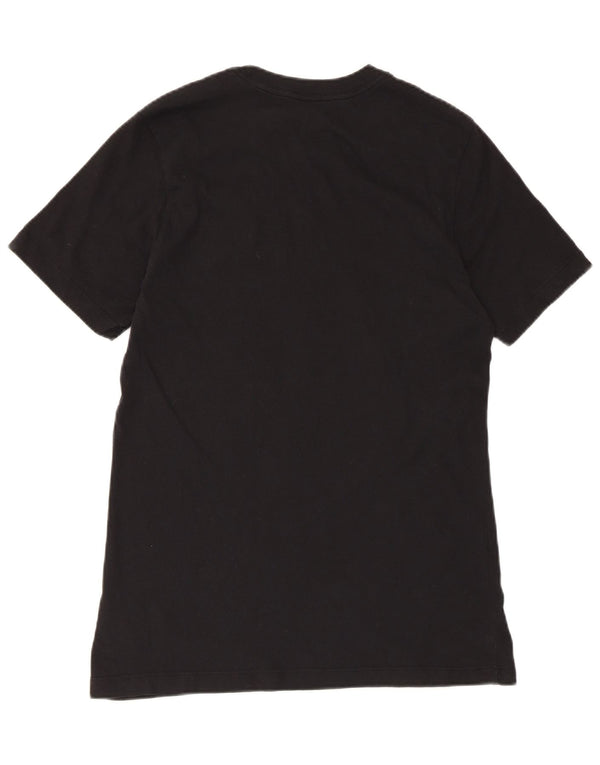 Nike T-shirt graphique pour homme en coton noir Taille S