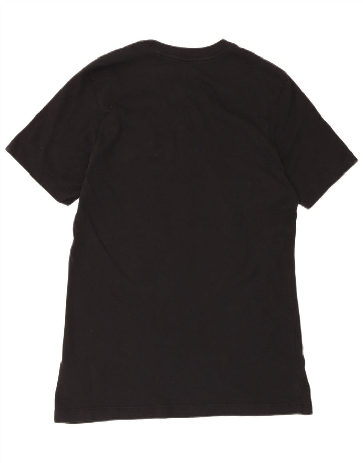 Nike T-shirt graphique pour homme en coton noir Taille S
