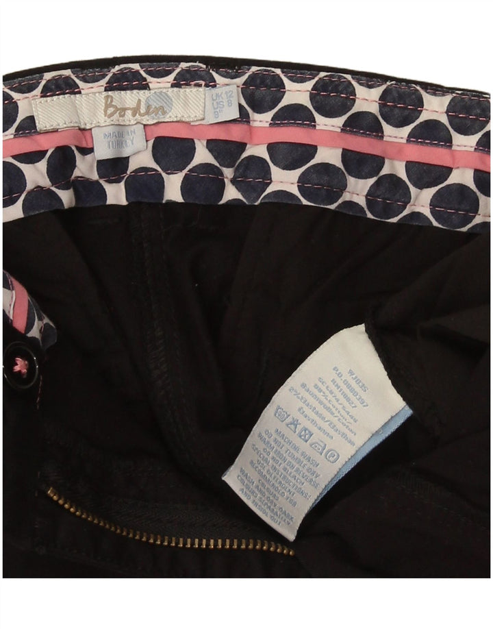 Short chino Boden femme UK 12 Medium W30 coton noir