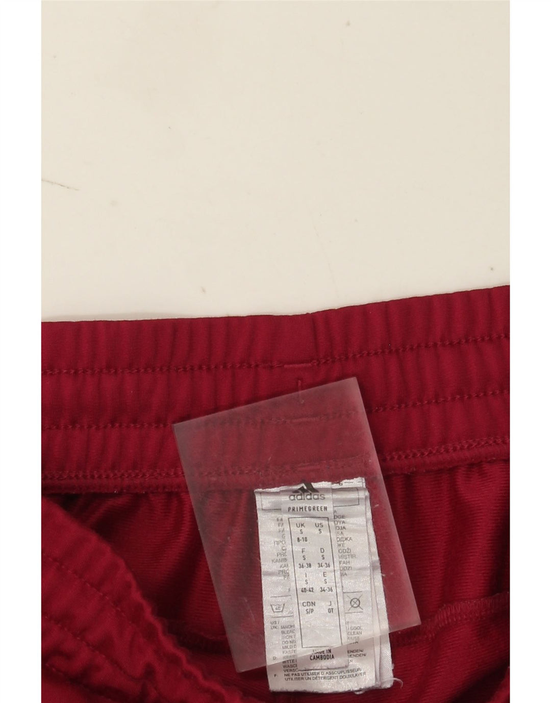 Adidas Pantalon de survêtement pour femme UK 8/10 Petit Marron Polyester