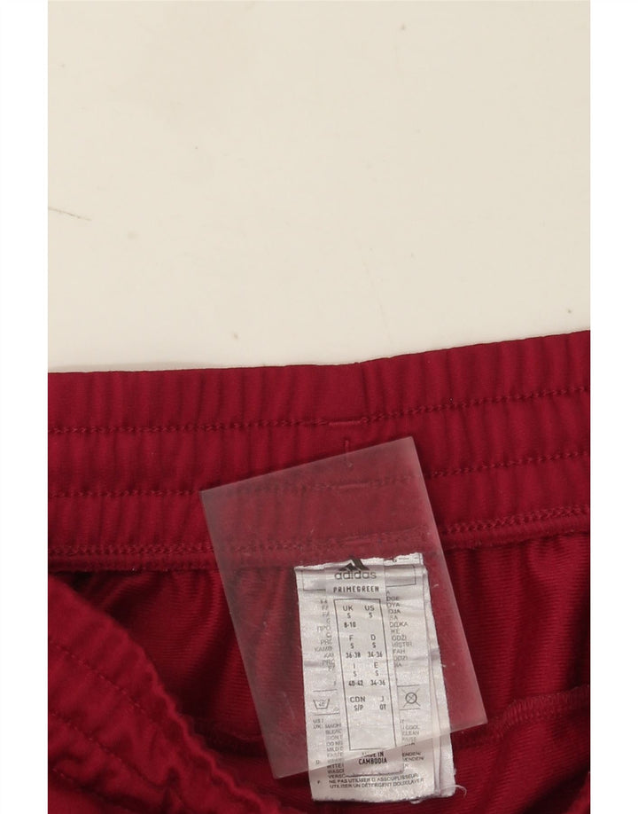 Adidas Pantalon de survêtement pour femme UK 8/10 Petit Marron Polyester
