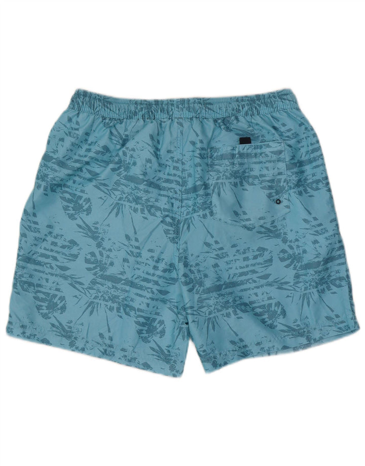 vintage Mens Swimming Shorts Grand Bleu Floral Polyester