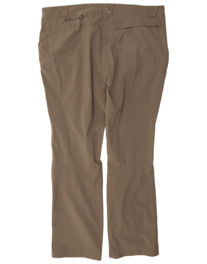 Rohan Pantalon cargo de randonnée pour homme W42 L31 Marron Polyamide