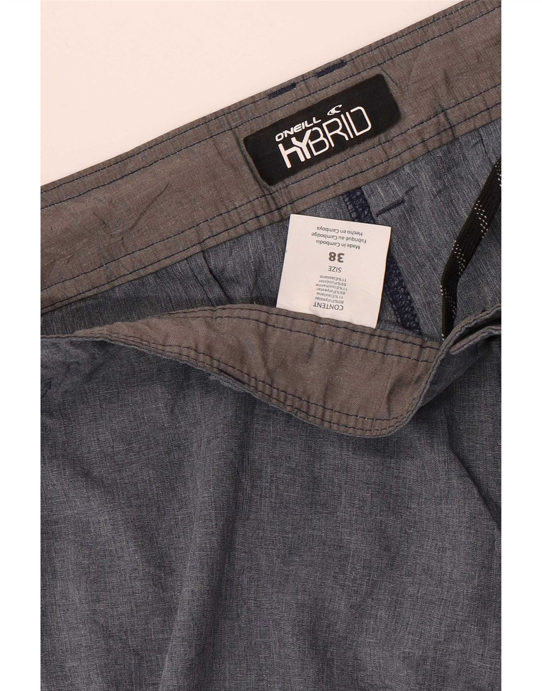 O'Neill Short Chino Homme W38 XL Gris Polyester