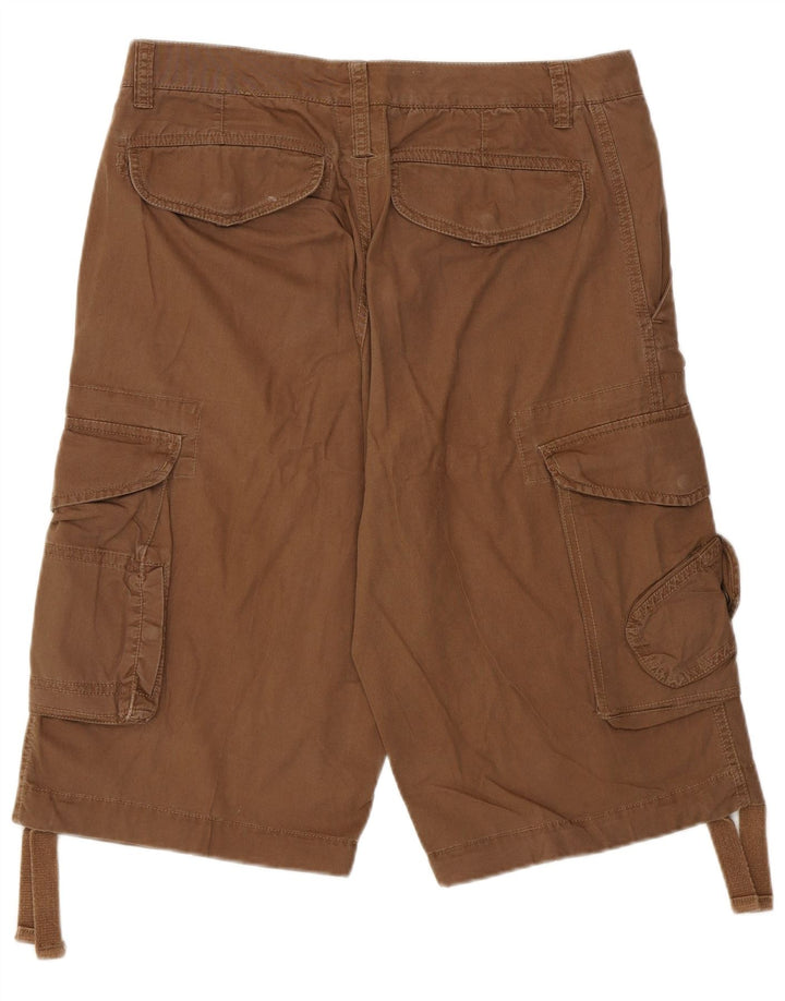 Blue Side Short Cargo Homme IT 48 Medium W32 Coton Marron