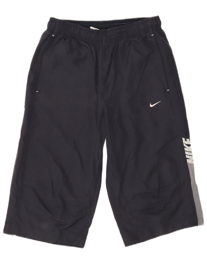 Nike Mens Graphic Bermuda Sport Short Petit Bleu Marine Polyester