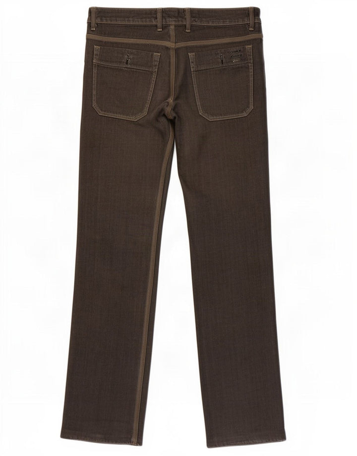 Diesel Jean Droit Homme W31 L36 Kaki Coton