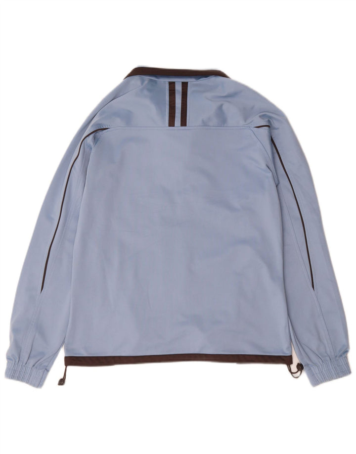 Diadora Veste de survêtement surdimensionnée pour femme UK 10 Small Bleu Polyester
