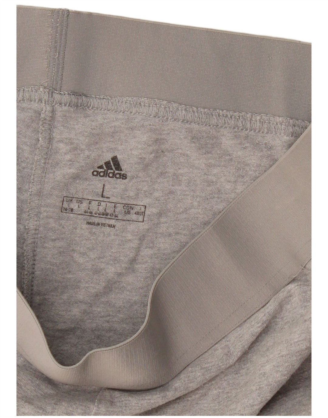 Adidas Leggings Femme UK 16/18 Grand Gris