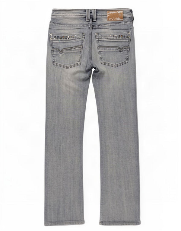 Diesel Jean Droit Timmen W31 L30 Homme Bleu Coton
