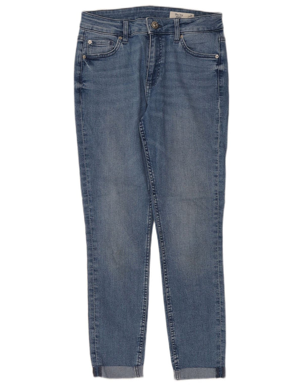 MARKS & SPENCER Jean skinny pour femme UK 10 Small W32 L26 Bleu Coton