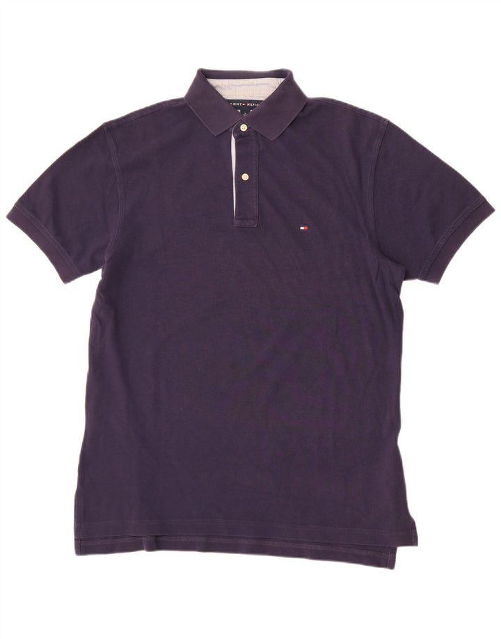 Tommy Hilfiger Polo Homme Bleu Marine Moyen Coton