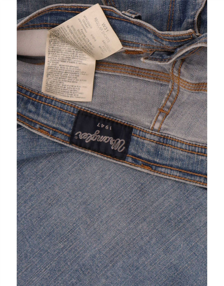 Wrangler Short en jean régulier pour homme W31 en coton bleu moyen