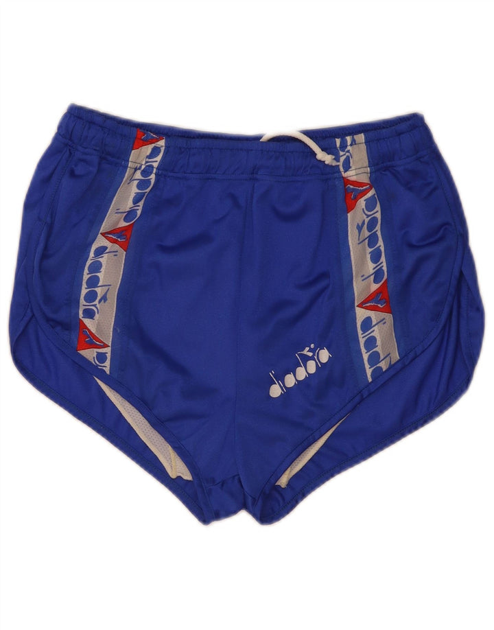 Diadora Short de Bain Graphique Homme Bleu Moyen Colourblock Polyamide