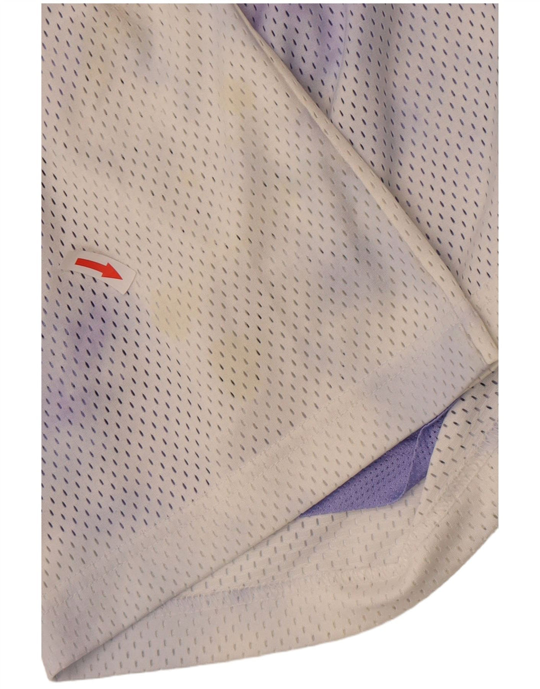 Nike Short de sport pour femme UK 20 2XL Blanc Tie Dye Polyester