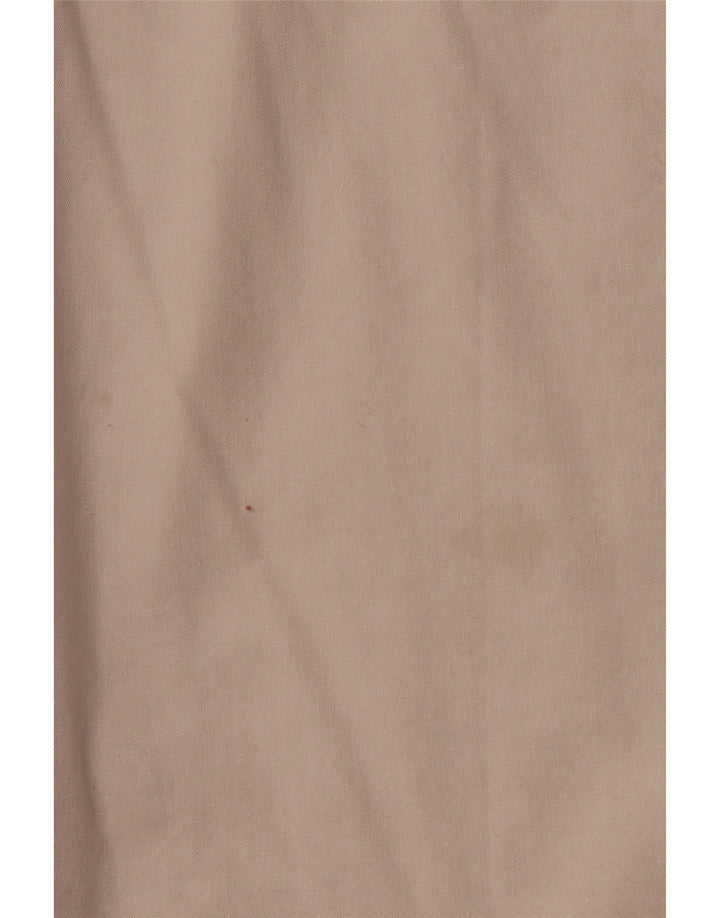 VINTAGE Chemise sans manches homme grand coton beige