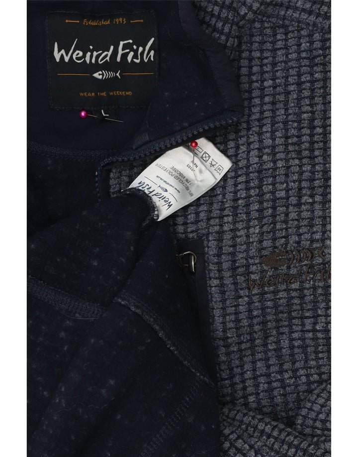 Weird Fish Veste Polaire Homme Grand Bleu Marine Polyester