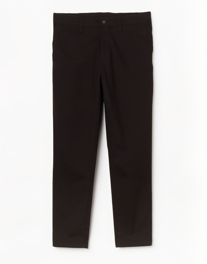 Carhartt Pantalon décontracté droit pour homme W33 L32 Noir Polyester