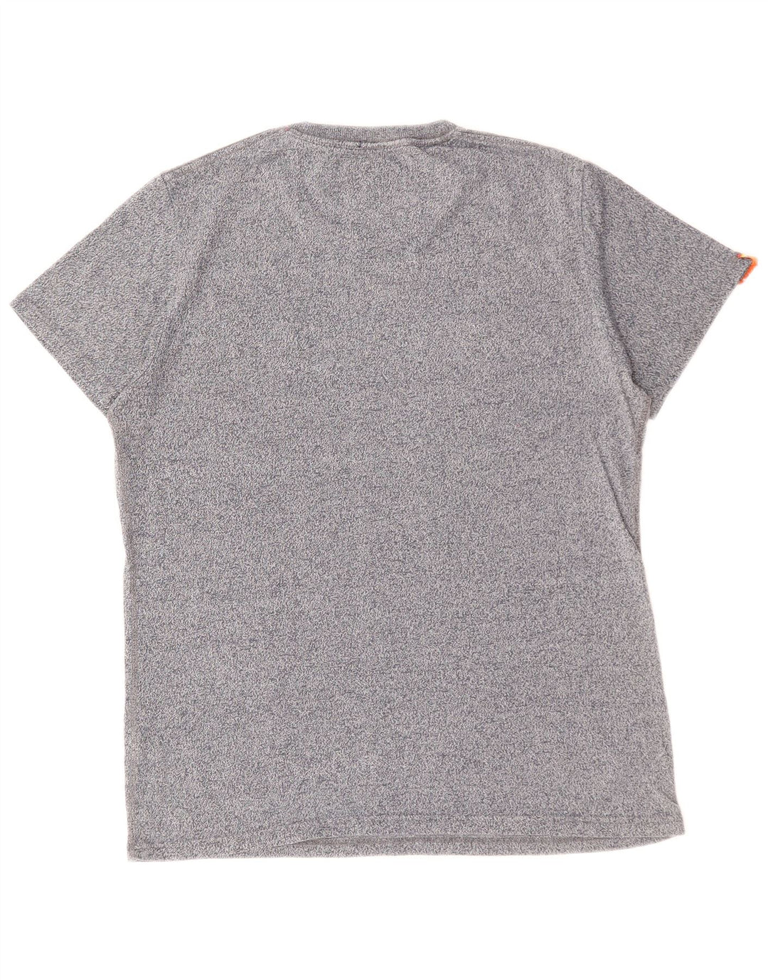 SUPERDRY T-Shirt Homme Top 2XL Gris Moucheté Coton