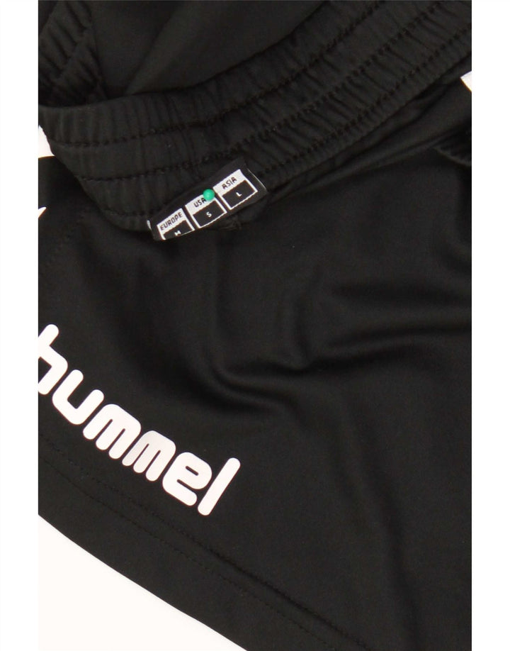 Hummel Short de Sport Graphique Homme Noir Moyen