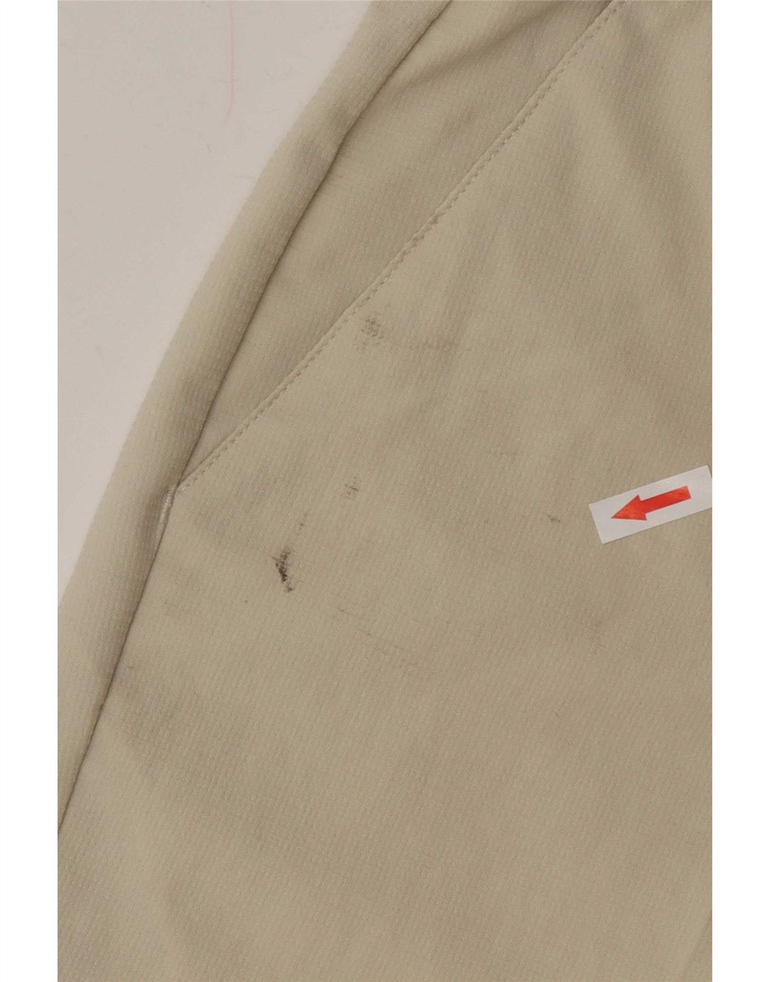 Adidas Pantalon Chino Droit Climacool Homme W36 L32 Beige Polyester
