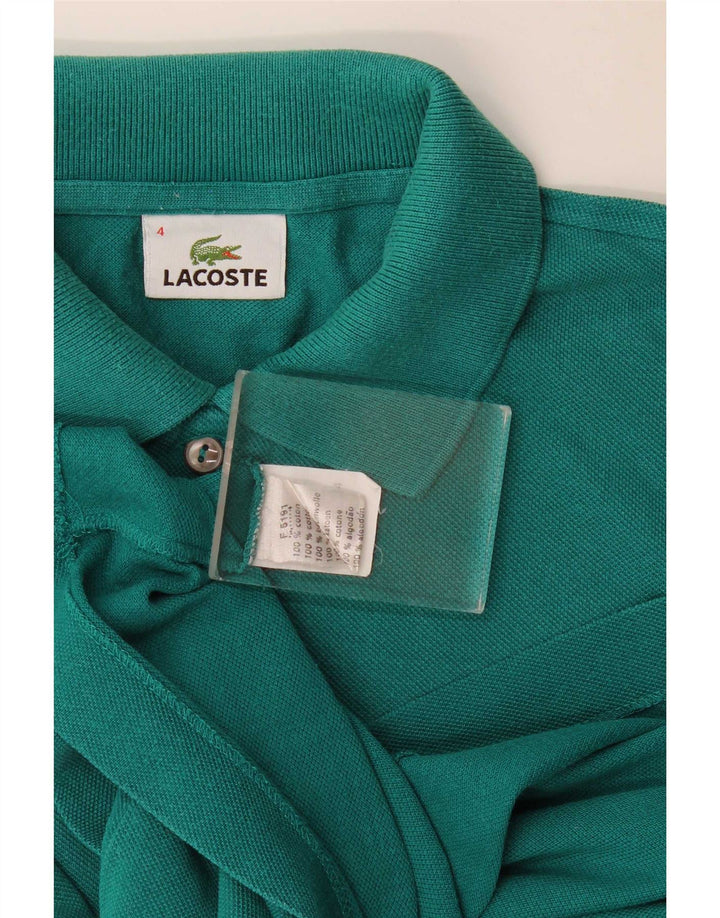 Lacoste Polo Homme Taille 4 Coton Vert Moyen