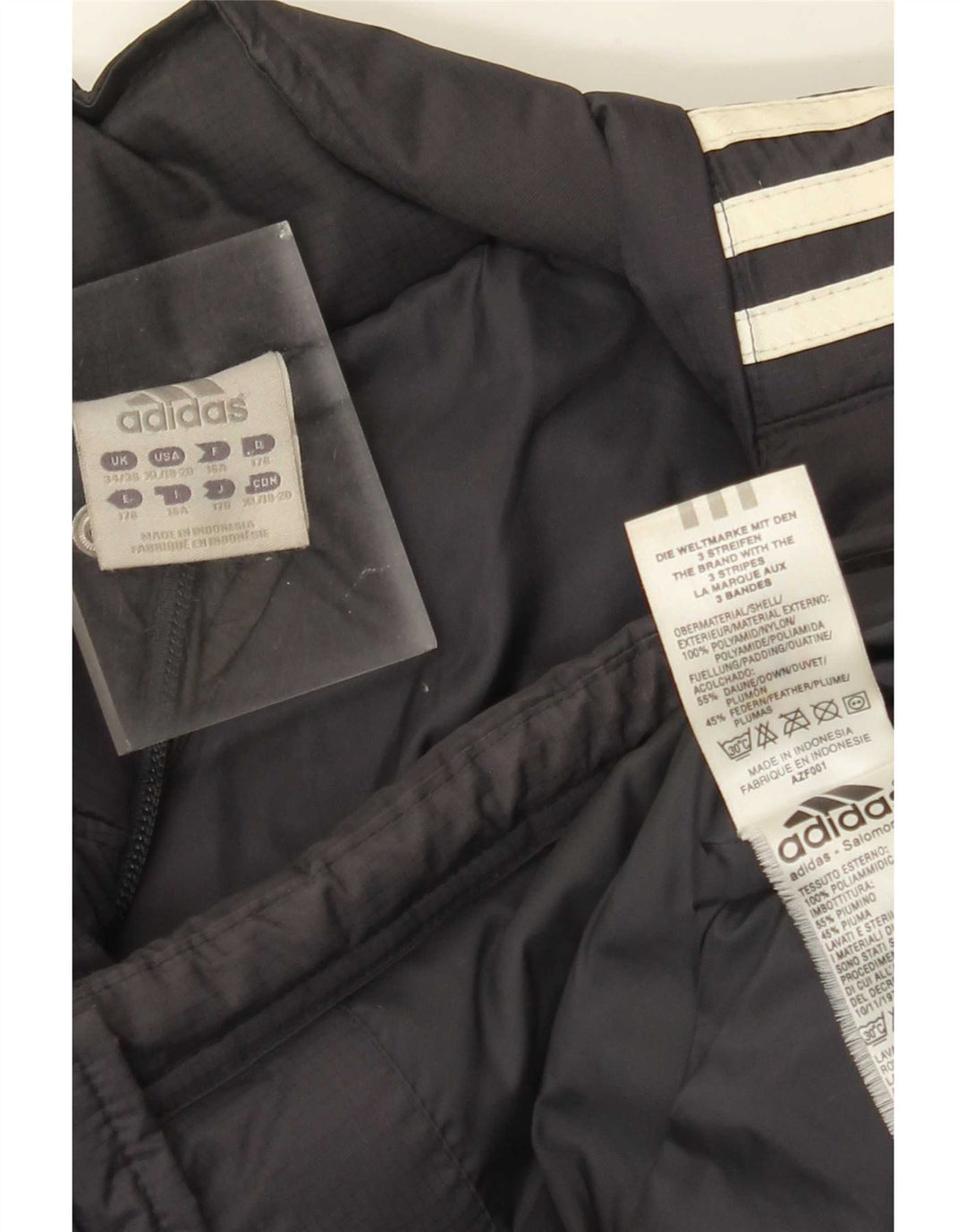 Veste matelassée Adidas Garçon 15-16 ans Gris Polyamide