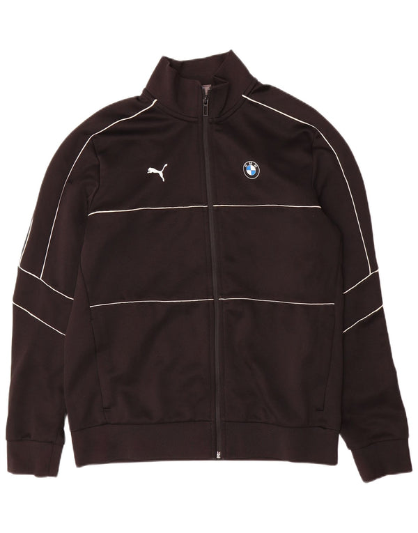 Puma Veste de Survêtement BMW Motorsport Homme Noir Moyen Rayé Coton