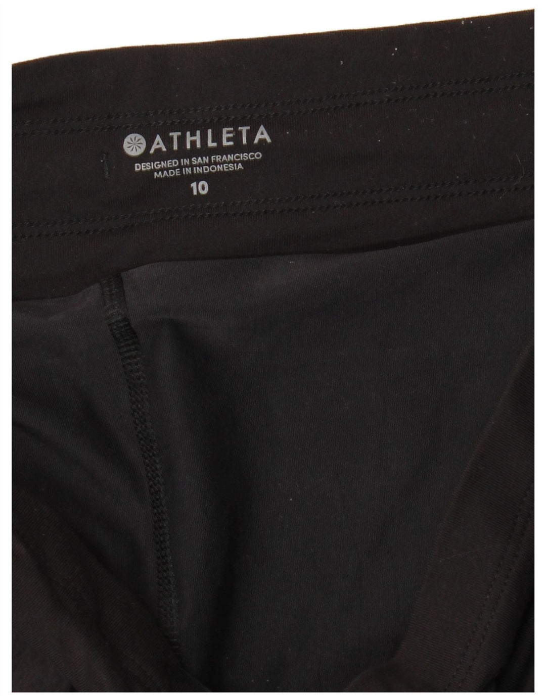 ATHLETA Jupe de tennis pour femme US 10 Large Noir