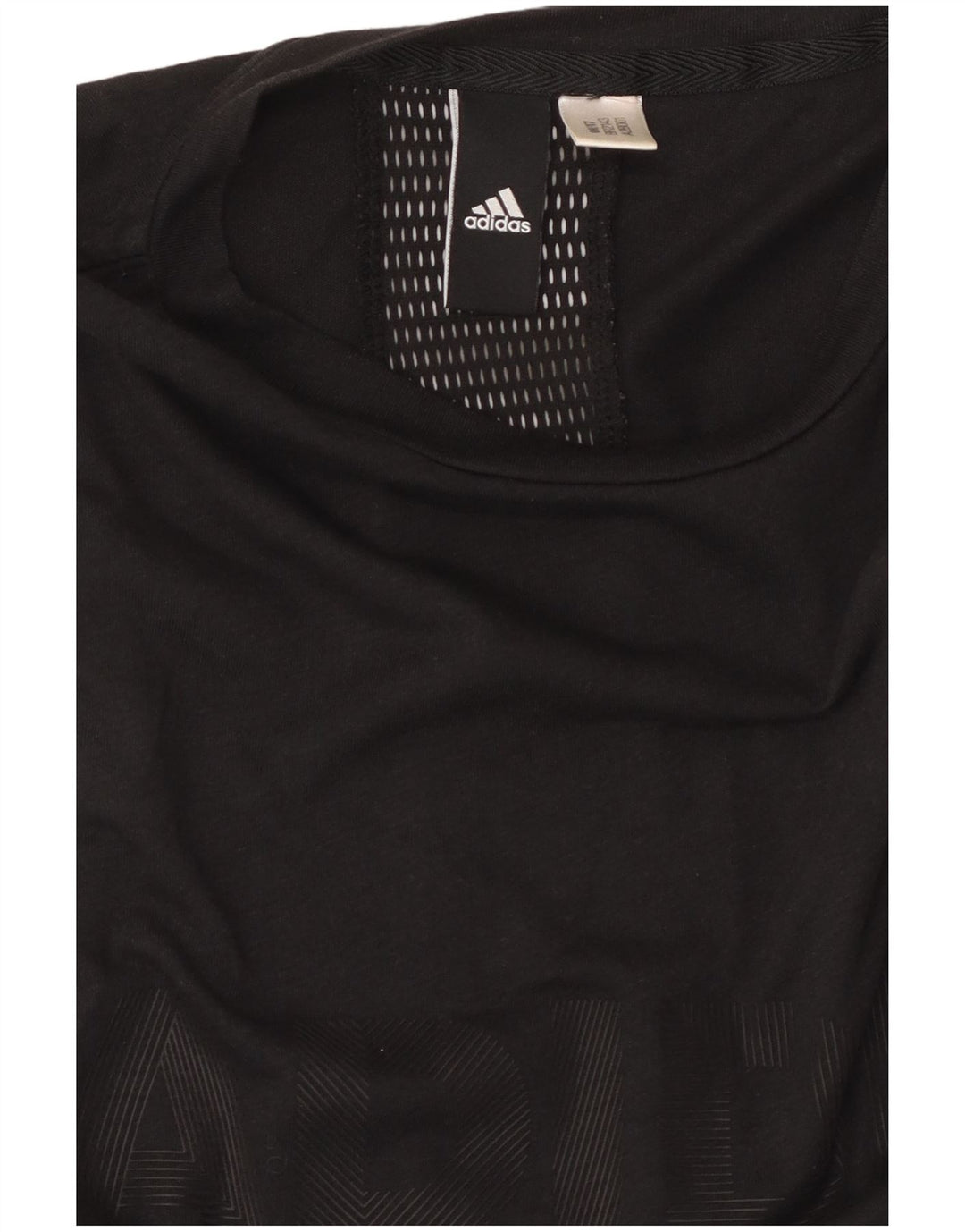 ADIDAS Débardeur graphique pour femme UK 8 Small Noir