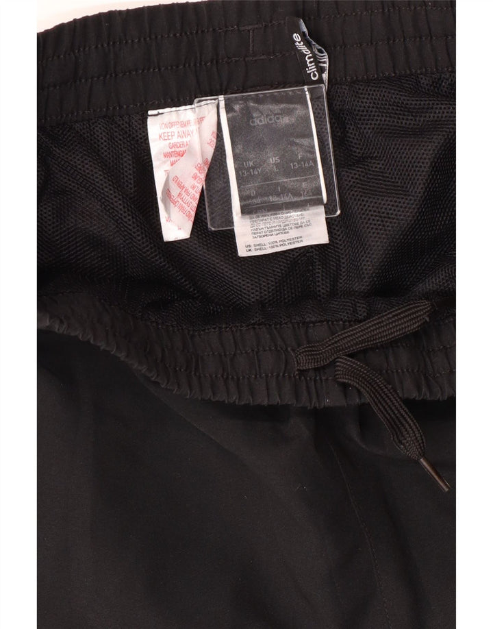 Adidas Pantalon de Survêtement Climalite Garçon 13-14 Ans Noir