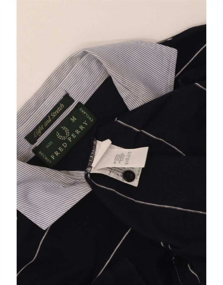 Fred Perry Polo Homme Bleu Marine Moyen Rayé Coton