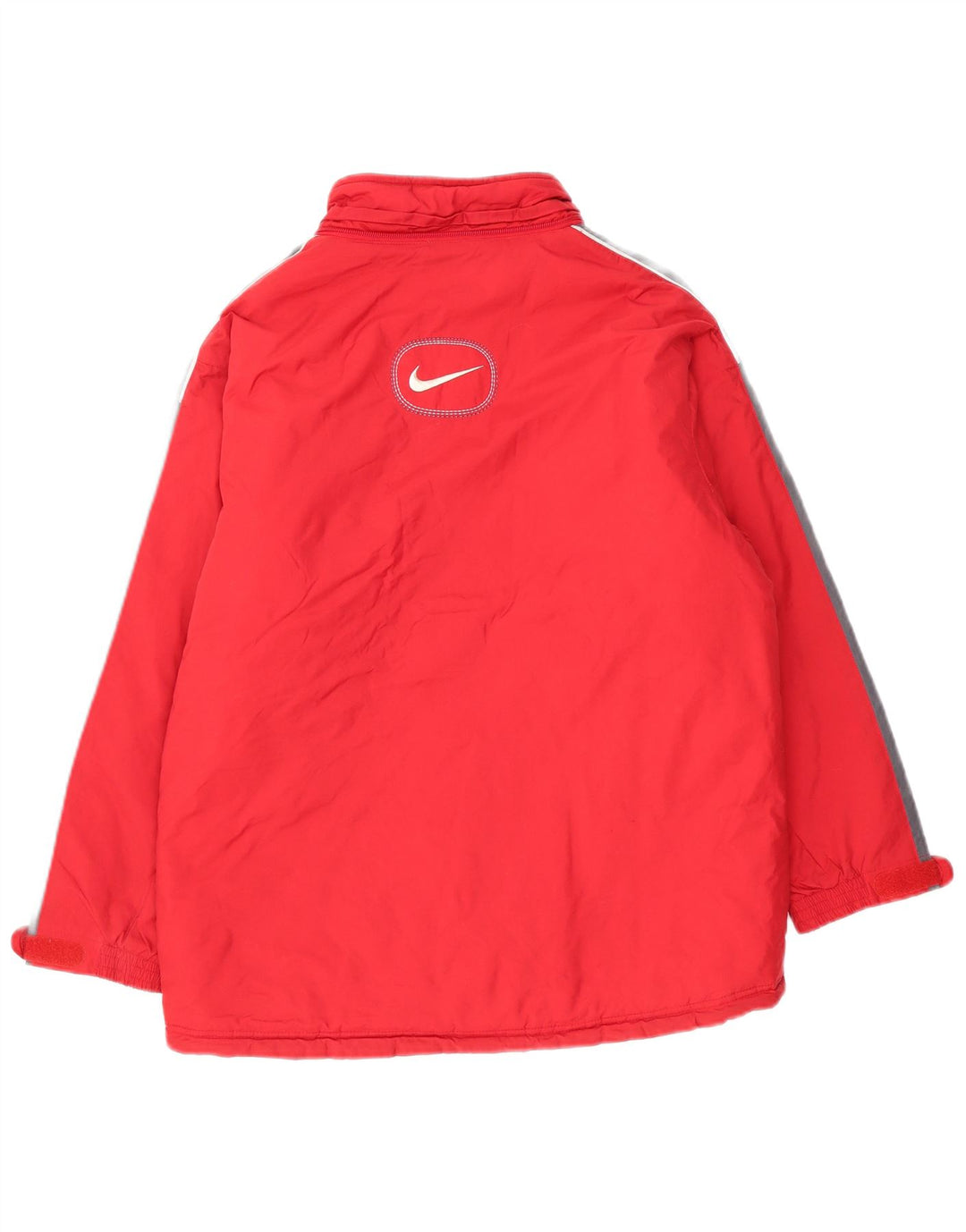 NIKE Veste coupe-vent pour garçon 12-13 ans Large Rouge Colourblock