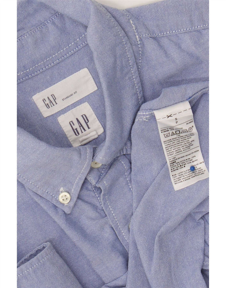 Gap Chemise Coupe Standard Homme Petit Bleu Coton