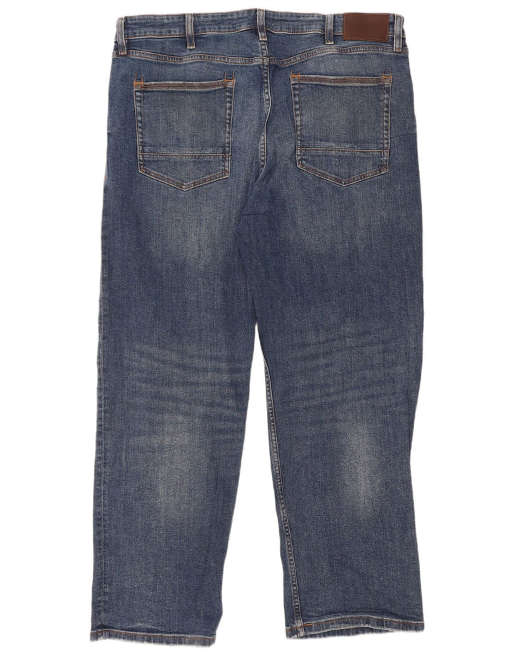 Marks & Spencer Jean ample homme W38 L31 bleu marine coton