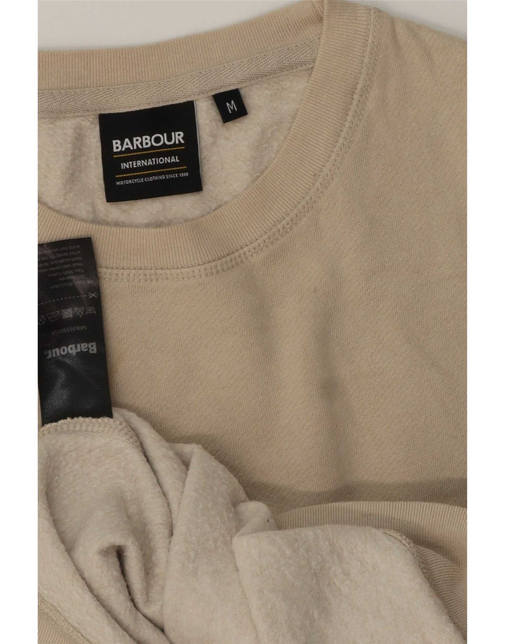 Barbour Sweat-shirt pour homme en coton beige moyen