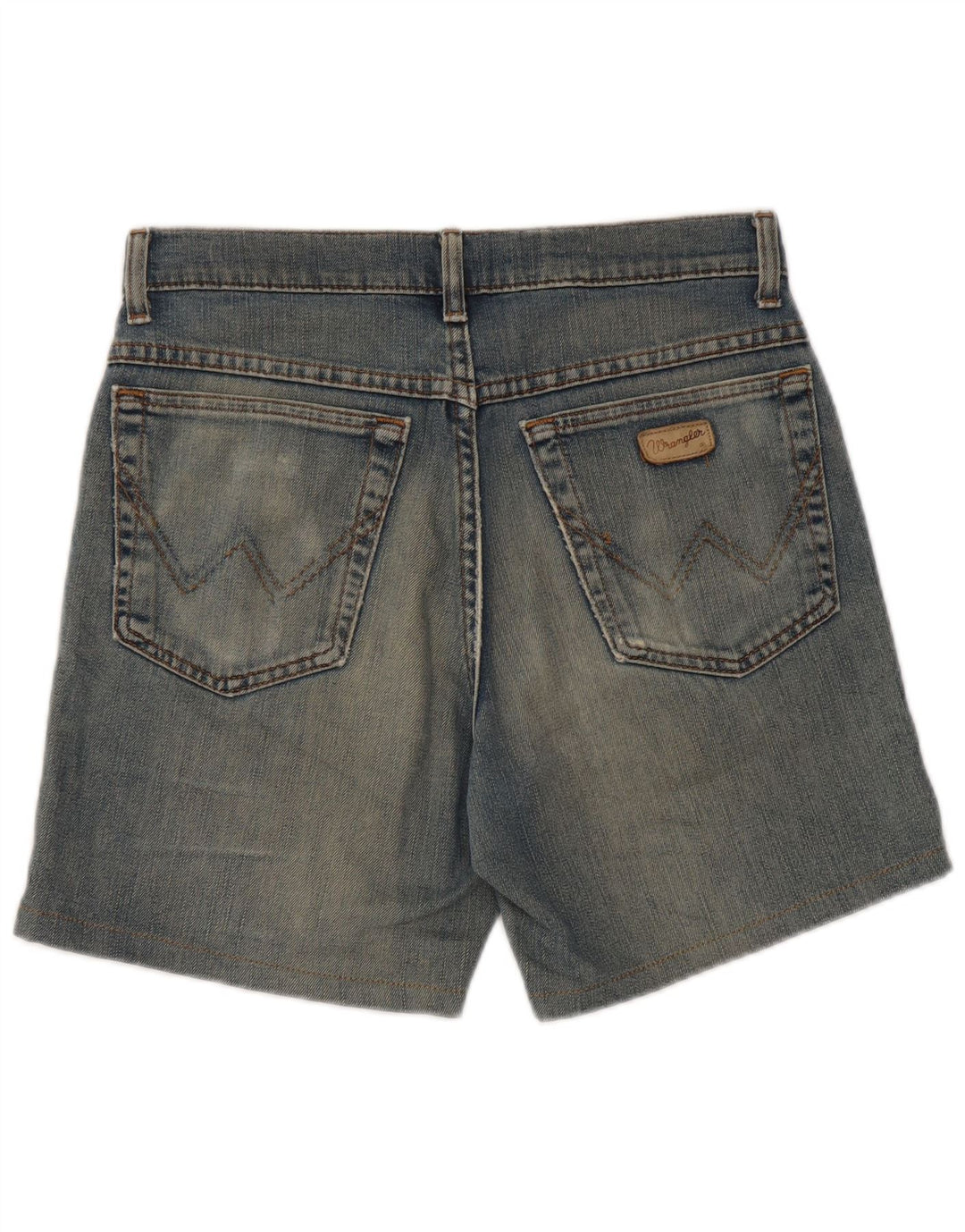Wrangler Short en Jean Femme W31 Coton Bleu Moyen