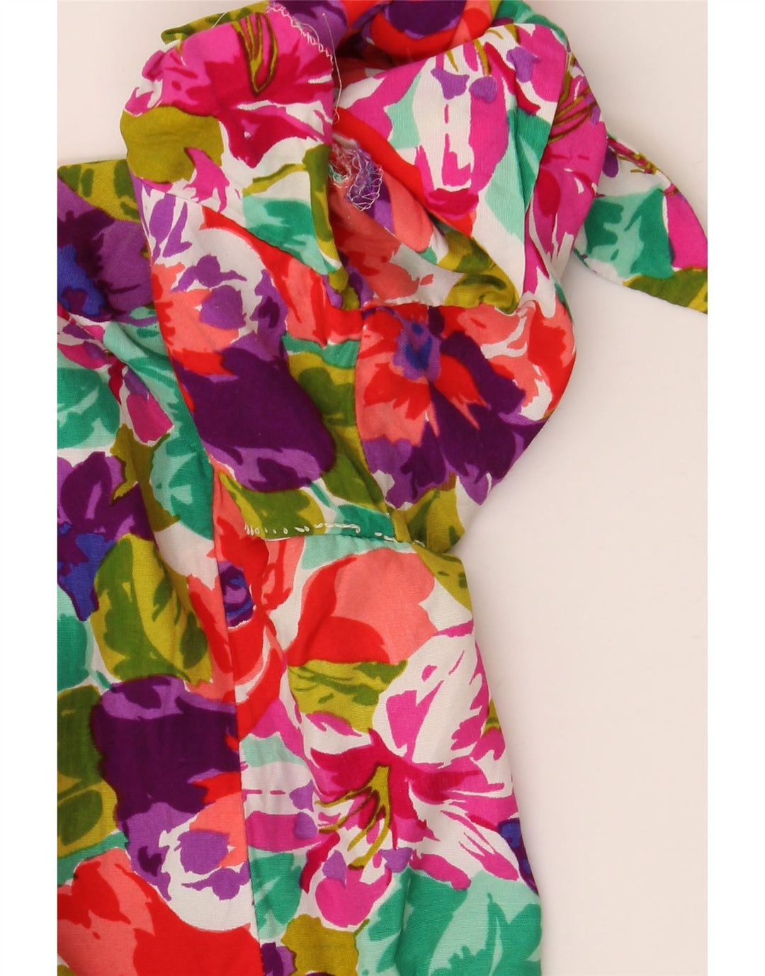 Superior Chemisier à manches courtes pour femme IT 46 Grand motif floral multicolore