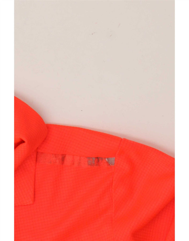 Puma Polo Homme Petit Orange Polyester
