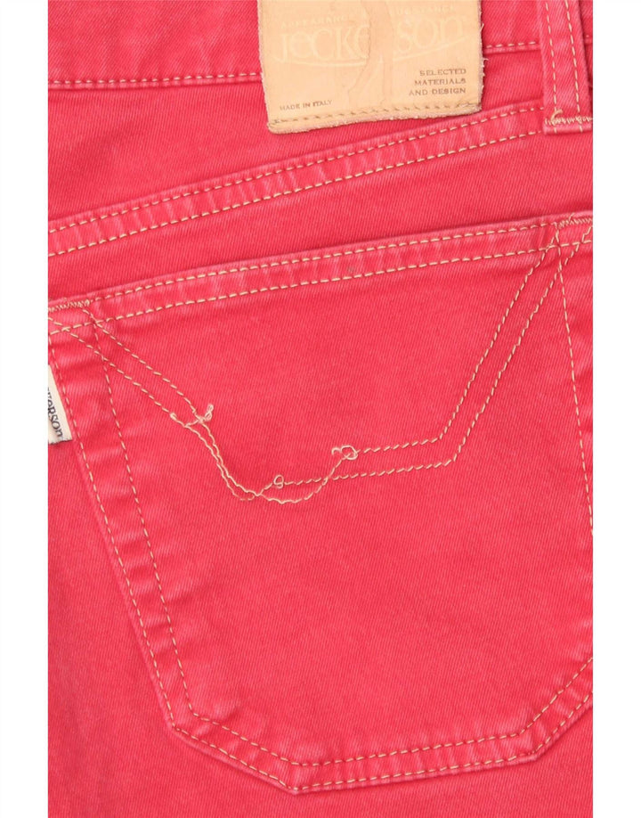 Jeckerson Jean Slim W30 L27 Homme Bordeaux