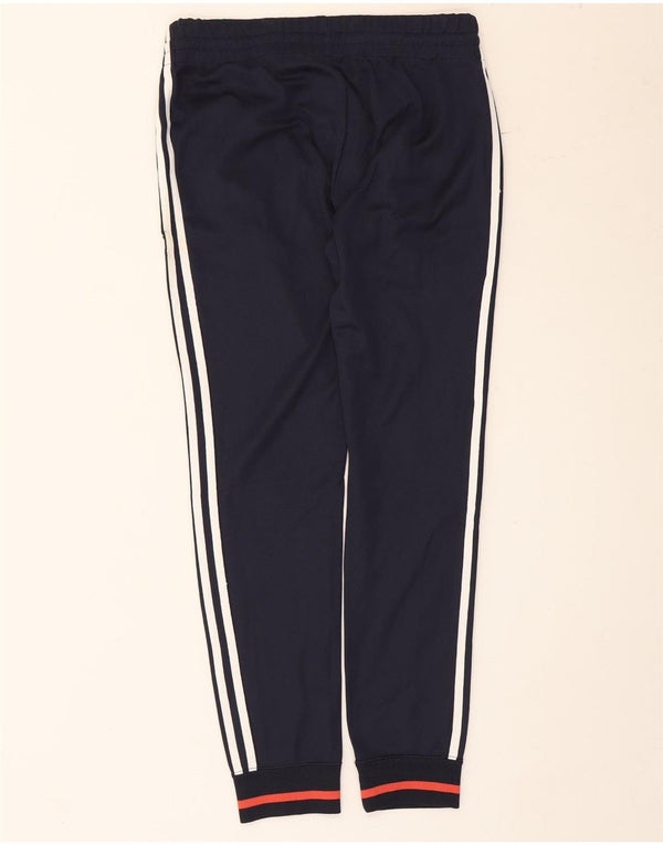 Adidas Pantalon de survêtement pour femme Joggers UK 14 Bleu marine moyen Coton