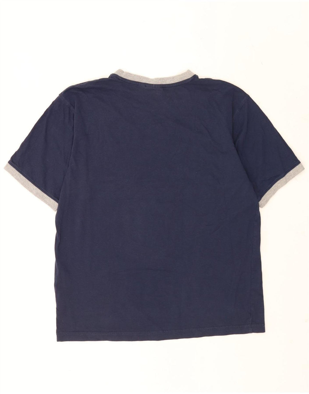 Fila T-Shirt Homme Haut Large Bleu Marine Coton