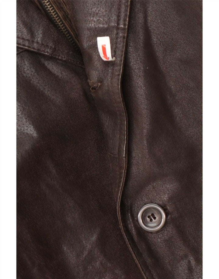 Bata Veste en cuir pour homme IT 54 2XL Marron